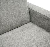 VIG Furniture Divani Casa Vlad - Modern Grey Fabric Sofa Bed VGSX-9828-SFBD-SLATE