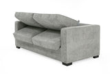 VIG Furniture Divani Casa Vlad - Modern Grey Fabric Sofa Bed VGSX-9828-SFBD-SLATE