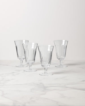 Lenox French Perle Tall Stem Glass, Set of 4 Clear, NO COLOR GLASS,CRYSTAL 894588