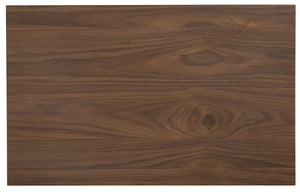 Hooker Furniture Elon Walnut Two-Door Cabinet With Soft-Close Doors, Adjustable Shelves, Bronze Pulls, Versatile Base 1650-10418-MWD