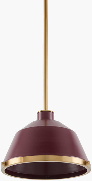 Surya Valente Metal Pendant Light Industrial Rustic Fixture for Kitchen Island or Dining Table VLTE-023