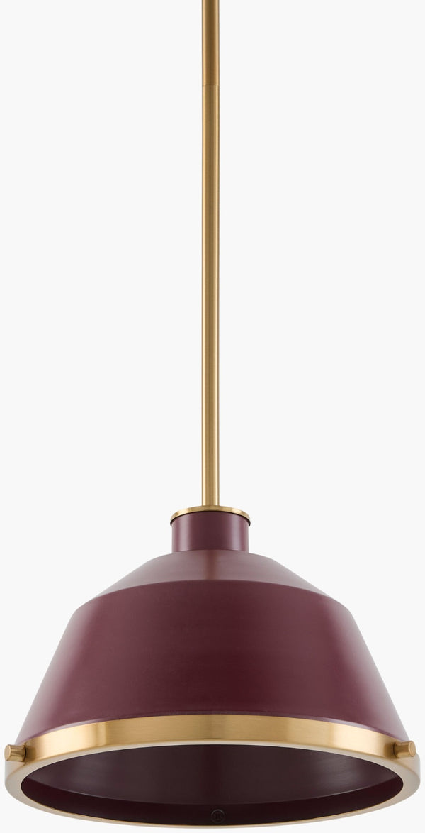 Surya Valente Metal Pendant Light Industrial Rustic Fixture for Kitchen Island or Dining Table VLTE-023