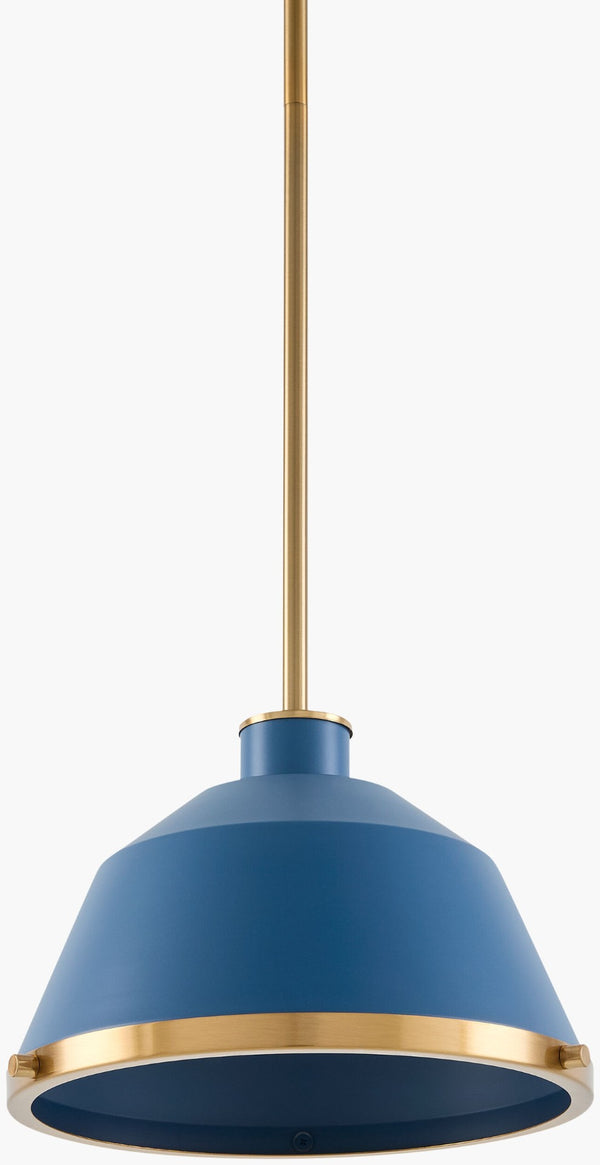 Surya Valente Open Cage Metal Pendant Light Industrial Rustic Fixture for Kitchen Islands VLTE-024
