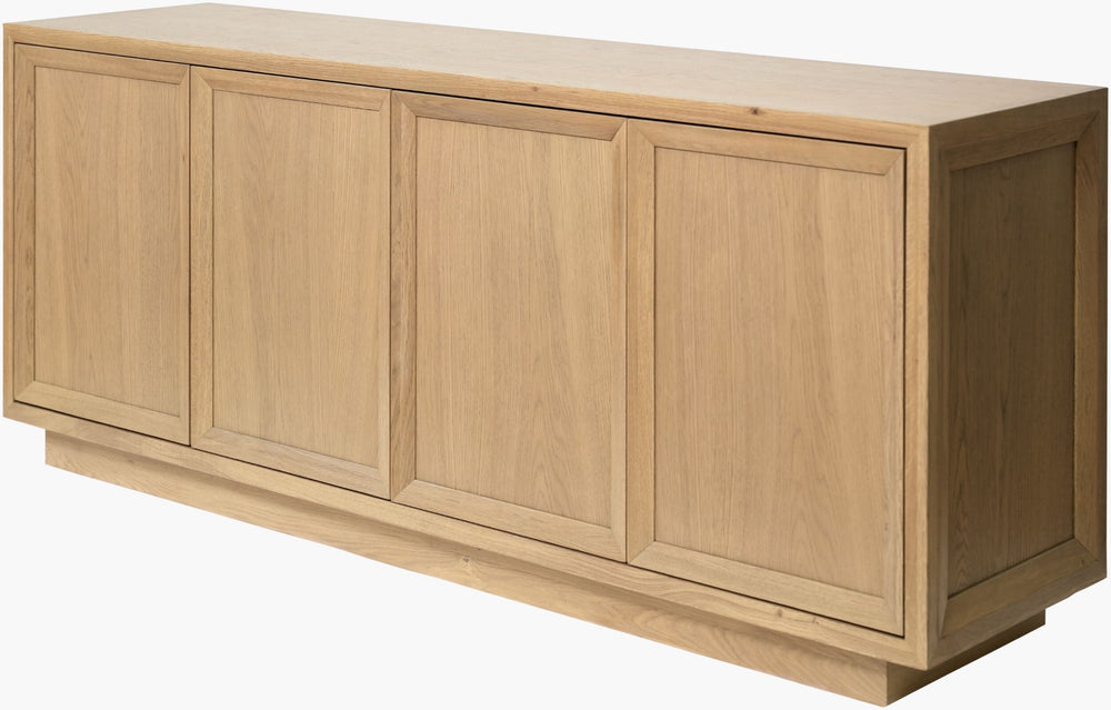 Surya Valters Enclosed Storage Cabinet Traditional Style for Entryway Dining or Home Office VLTR002-301672