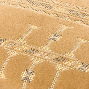 Surya Velour Luxurious 18" Velvet Accent Pillow - 100% Cotton, Modern Design For Ultimate Comfort & Style Mustard Cotton,Cotton Vlu003-2222d