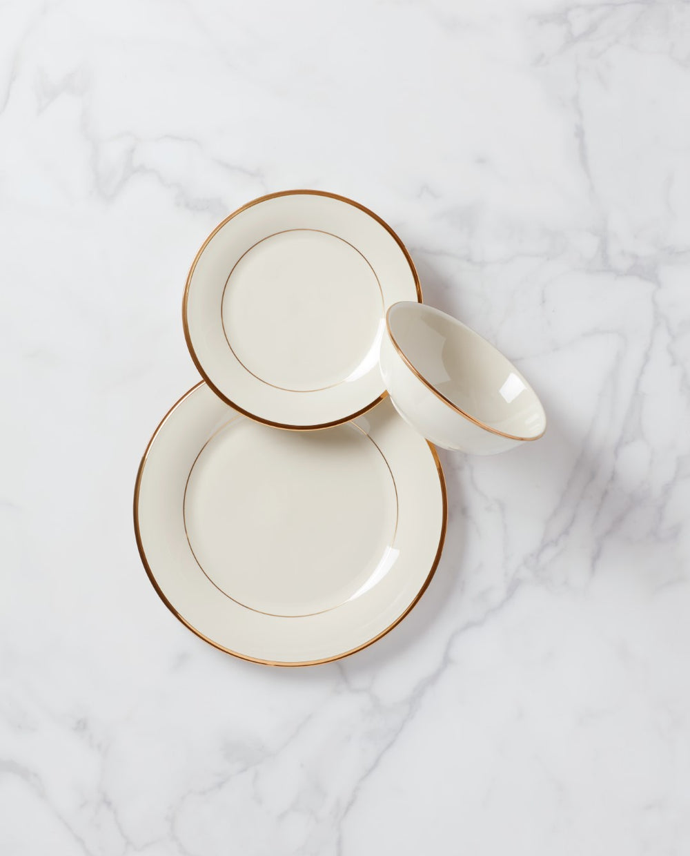 Lenox Eternal 3-Piece Place Setting Ivory, IVORY PORCELAIN 852027