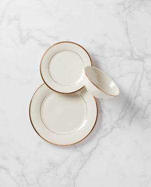 Lenox Eternal 3-Piece Place Setting Ivory, IVORY PORCELAIN 852027