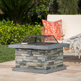 Christopher Knight Home® - Noble House - Crestline Outdoor Natural Stone Fire Pit