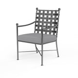 Provence Dining Chair in Canvas Granite w/ Self Welt SW3201-1-5402 Sunset West