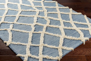 Surya Valery 2' X 3' Hand-tufted Wool Rug From India - Durable, Stylish, And Perfect For Global Decor Butter Wool Vly2300-576