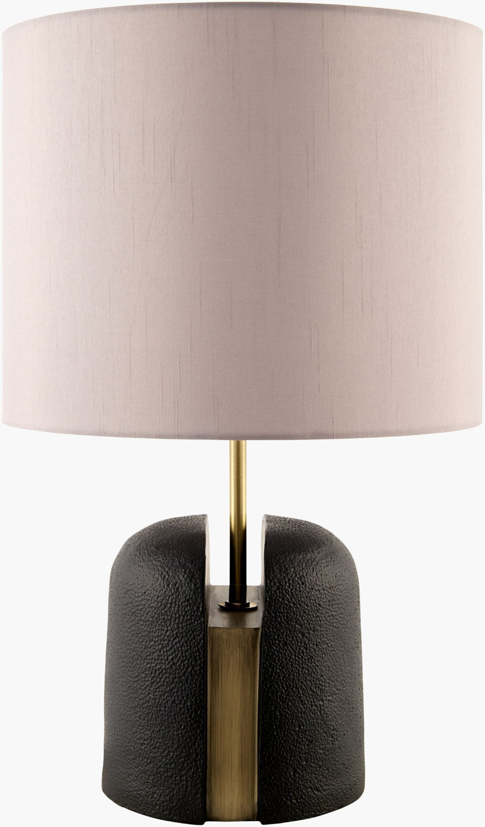 Livabliss Volenza Art Deco Table Lamp Linen Shade Warm Ambient Light for Bedside or Console VLZA-001