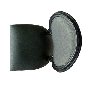 English Elm Christopher Knight Home® - ROUND Round Back Chair Set with French Country Fabric, Floral & Chevron Accents, Rubberwood Legs Dark Gray 62529.00DGRY