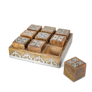 Heritage Inlay Wood Tic Tac Toe EAV94884 Park Hill