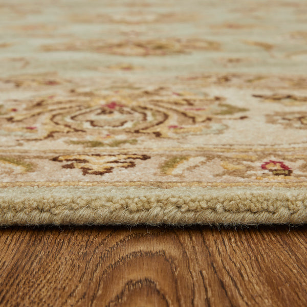 Feizy Rugs Wagner Hand Tufted Wool Oriental Rug - Durable, Stain-resistant Design Perfect For High-traffic Areas Tan,Brown,Green Wool Wgr8941fsagbgef00