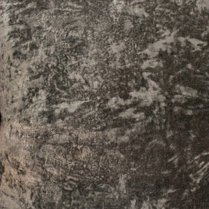 Surya Velvet Mood Vmd-001 18"X18" Luxe Accent Pillow - Soft Viscose For Modern Minimalist Decor Style Charcoal Viscose,Viscose Vmd001-1818p