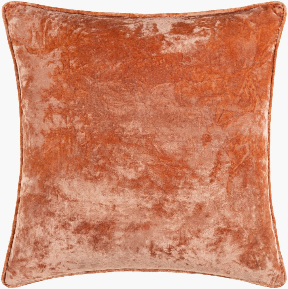 Surya Velvet Mood Viscose Accent Pillow Lustrous Handcrafted Minimalist Sofa Throw VMD004-2020P
