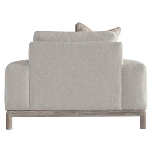 Bernhardt Bernhardt Hadley Oversized Fabric Chair With High-Loft Cushion, Block Arms & Flaxen Wood Frame (Made-To-Order) P6283A