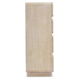 Bernhardt Bernhardt Antibes Tall Drawer Chest In Rustic Oak Roz Finish — 4 Spacious Drawers, Cast-Aluminum Pulls 350144