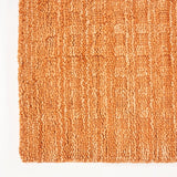 Nourison Perris PERR1 Handmade Woven No Border Indoor Only Contemporary  Rug Sunset, Orange 100% Wool 99446227218