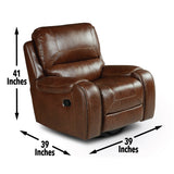 Steve Silver Keily Brown Manual Recliner KE800C