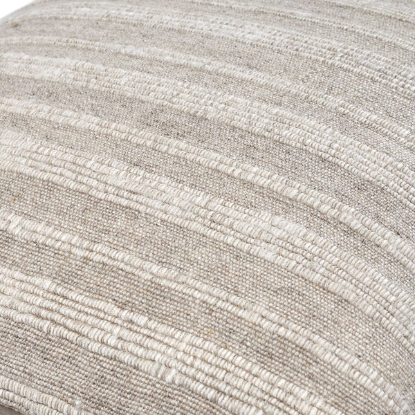 Surya Vermont 18"X18" Cottage Charm Accent Pillow In Linen - Cozy, Stylish, And Durable For Every Room Taupe Linen,Cotton Vmt002-2222p