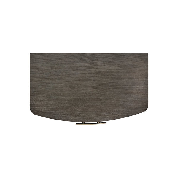Bernhardt Bernhardt Geneve Oak and Cast Aluminum Nightstand with Usb Charging Modern Bedroom 392228