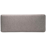 Homelegance By Top-Line Parvati Grey Linen Lift Top Storage Bench Black Linen