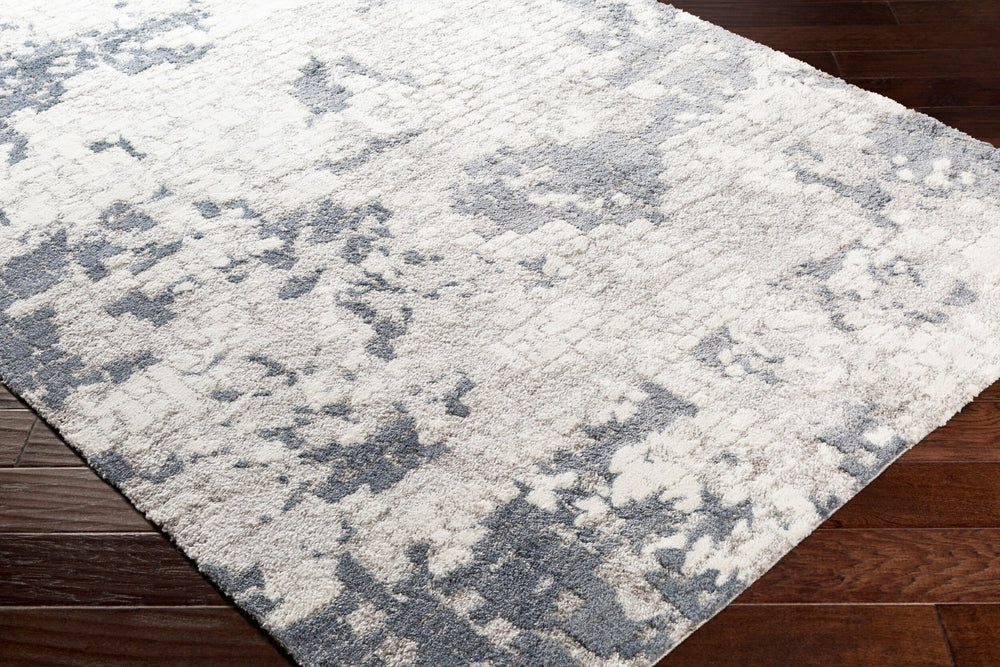 Livabliss Venice Polypropylene Machine Woven Accent Rug for Entryways and Mid-century Interiors Denim, Pale Blu 8'10" x 12'4" VNE2300-9123
