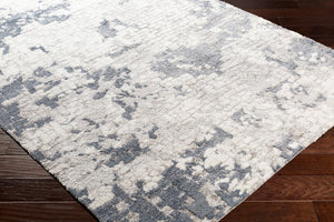 Livabliss Venice Polypropylene Machine Woven Accent Rug for Entryways and Mid-century Interiors Denim, Pale Blu 8'10" x 12'4" VNE2300-9123