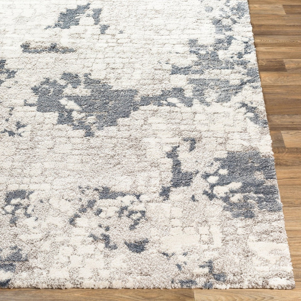 Livabliss Venice Polypropylene Machine Woven Accent Rug for Entryways and Mid-century Interiors Denim, Pale Blu 8'10" x 12'4" VNE2300-9123