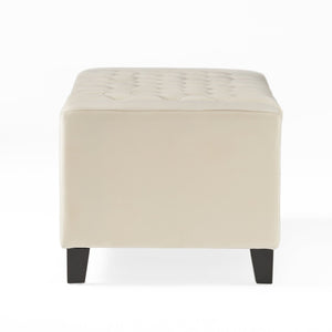 English Elm Guernsey Tufted Storage Ottoman with Lift Top Hidden Compartment for Living Rooms 59336.00NVLT