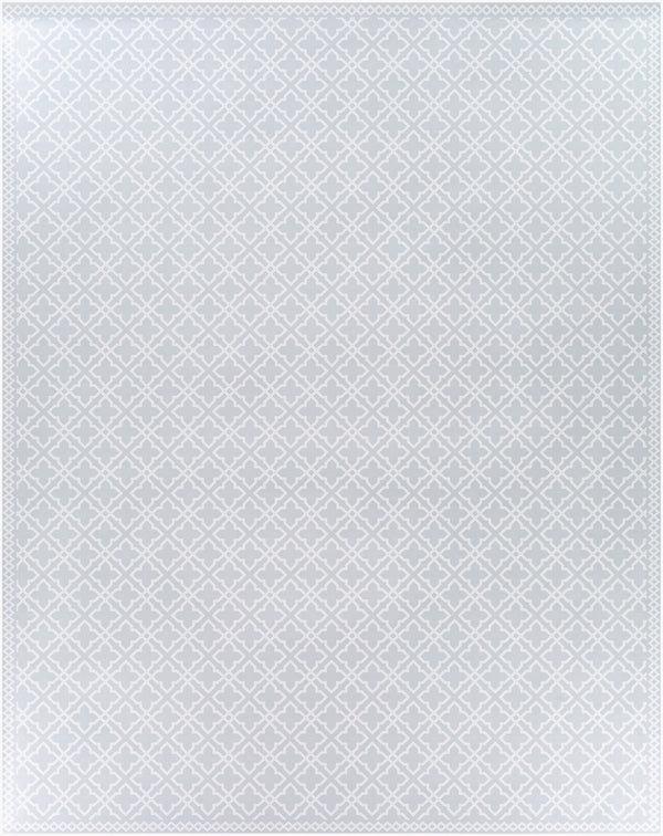 Livabliss Vinilo Flat Weave Vinyl Indoor Rug Traditional Pattern for Kitchen Entryway Bath Cream, Medium G 2' x 3' VNL2307-23