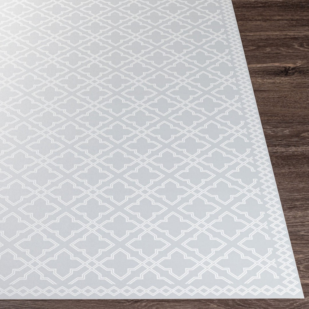 Livabliss Vinilo Flat Weave Vinyl Indoor Rug Traditional Pattern for Kitchen Entryway Bath Cream, Medium G 2' x 3' VNL2307-23