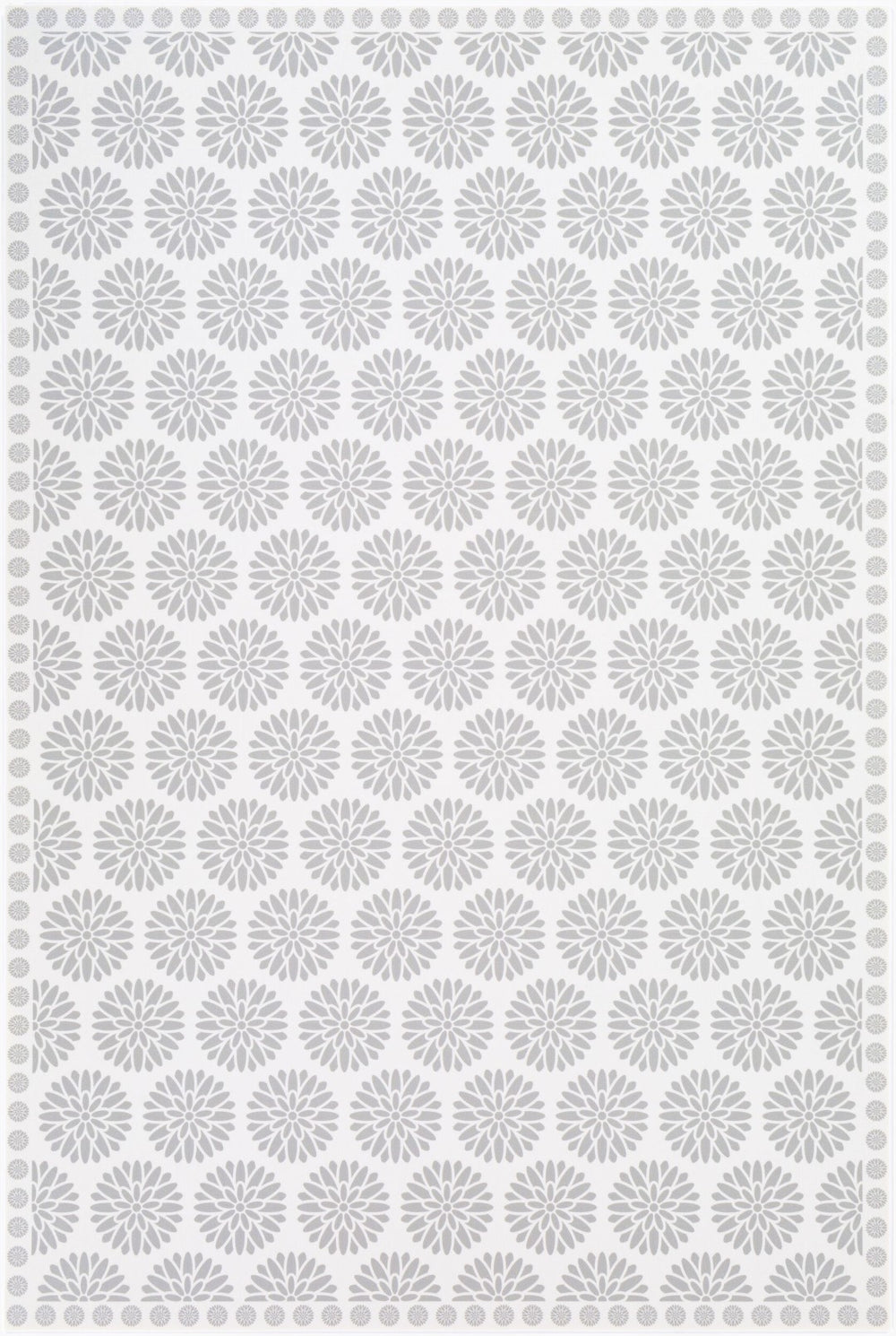 Livabliss Vinilo Machine Woven Vinyl Area Rug Low Pile for Entryways Kitchens High Traffic Zones VNL2308-23