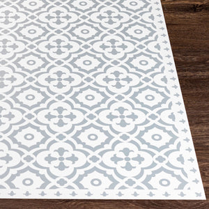 Livabliss Vinilo Flatweave Vinyl Area Rug Durable Machine Woven for Entryways and Kitchens VNL2312-2311