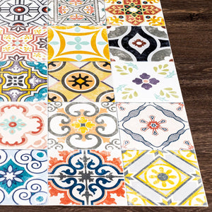 Livabliss Vinilo Machine Woven Vinyl Flatweave Runner Rug for Entryways and High Traffic Halls VNL2313-38