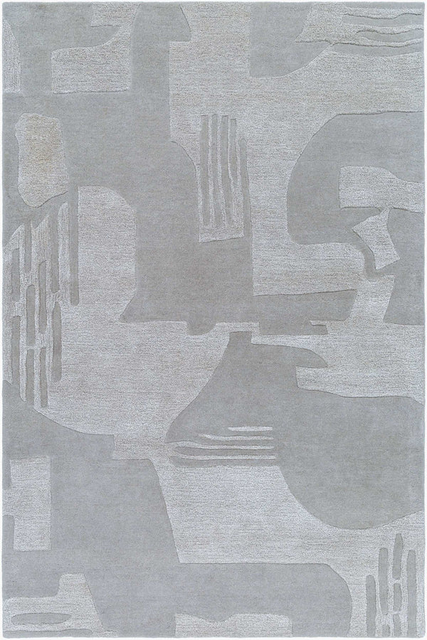 Surya Vilnius 2' X 3' Handmade Wool & Viscose Rug - Stylish Modern Design For Your Cozy Living Space Sage Wool,Viscose Vns2300-576