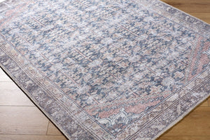 Livabliss Vinny Machine Woven Polyester Rug Low Pile Turkish Craft for Entryways and Bathrooms Black, Cream 2' x 2'11" VNY2315-2211