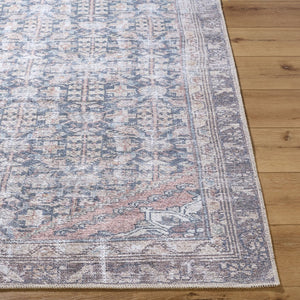 Livabliss Vinny Machine Woven Polyester Rug Low Pile Turkish Craft for Entryways and Bathrooms Black, Cream 2' x 2'11" VNY2315-2211