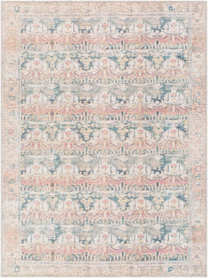 Livabliss Vinny Machine Woven Polyester Area Rug Low Pile Turkish Accent for Entryways and Baths Medium Green, C 8'10" x 12' VNY2317-81012