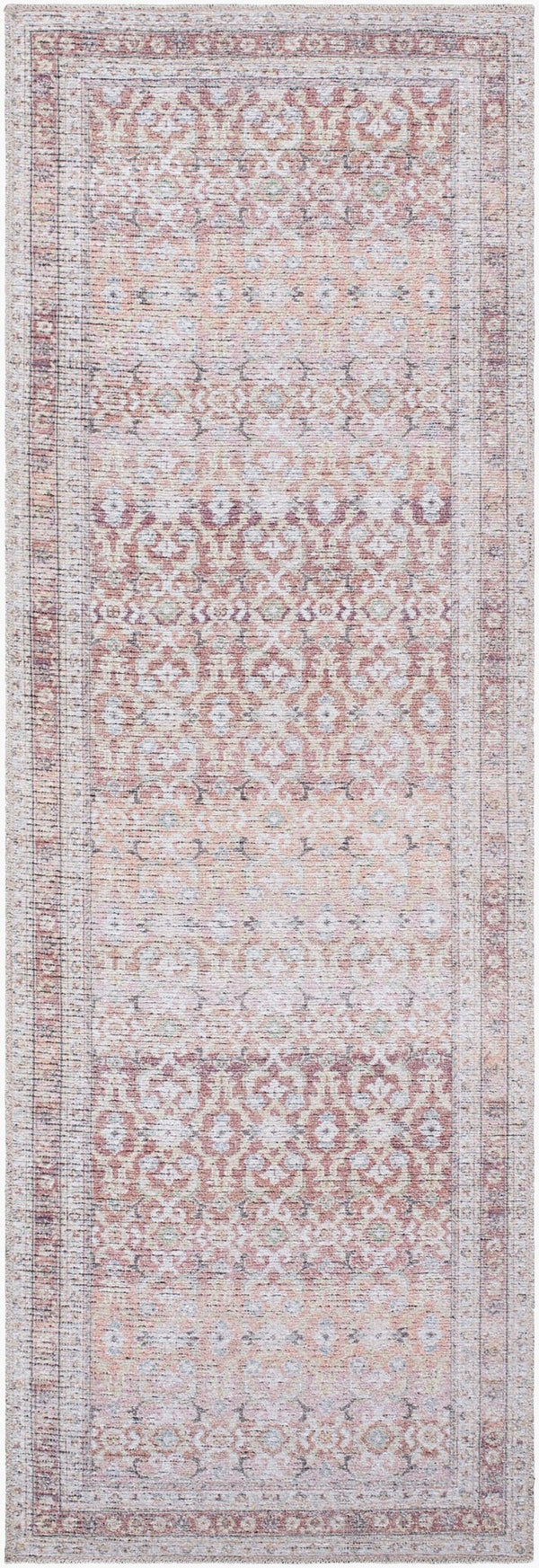 Livabliss Vinny Machine Woven Polyester Accent Rug for Entryways Hallways and High Traffic Spaces Brown, Beige 2'7" x 7'10" VNY2318-27710