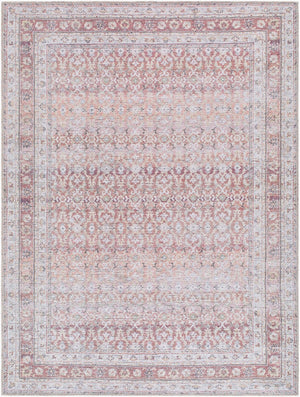 Livabliss Vinny Machine Woven Polyester Accent Rug for Entryways Hallways and High Traffic Spaces Brown, Beige 6'7" x 9' VNY2318-679