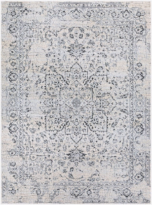 Livabliss Venezia Traditional Turkish Area Rug Polypropylene Ornate Pattern for Living Dining Rooms Slate, Light Be 7'10" x 10'2" VNZ2309-710103