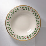 Lenox Holiday Soup Bowl Red & Green, IVORY PORCELAIN 146504250