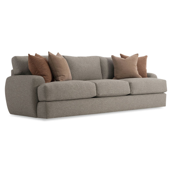 Bernhardt Bernhardt Cameron Sofa — Plush Oversized Roll Arms, Roll-Top Back Pillows, Made-To-Order Comfort P1907A