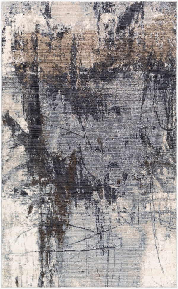 Livabliss Valour Machine Woven Polypropylene Blend Soft Accent Rug for Entryways and Bedrooms VOR2307-23