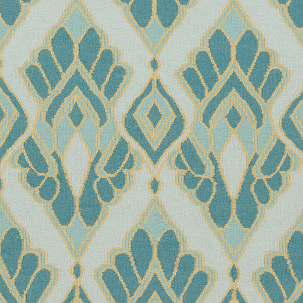 Surya Voyages 2'6" X 8' Handmade Wool Rug - Elegant Global Design For Stylish Home Decor & Durability Blue Wool Voy52-268