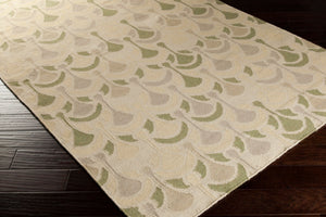 Surya Voyages 2'6" X 8' Handmade Wool Rug - Elegant Global Design For Stylish Home Decor & Durability Wheat Wool Voy60-23