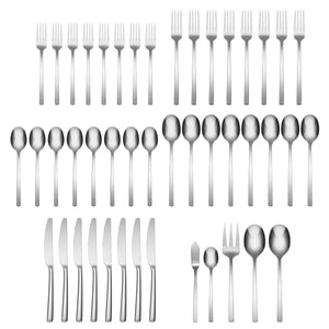 Lenox Cambridge Beacon Mirror 45-Piece Flatware Set, Service for 8 NO COLOR METAL 336645CNW13R