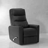 Parker Living Hercules - Black Swivel Glider Recliner - Set of 2